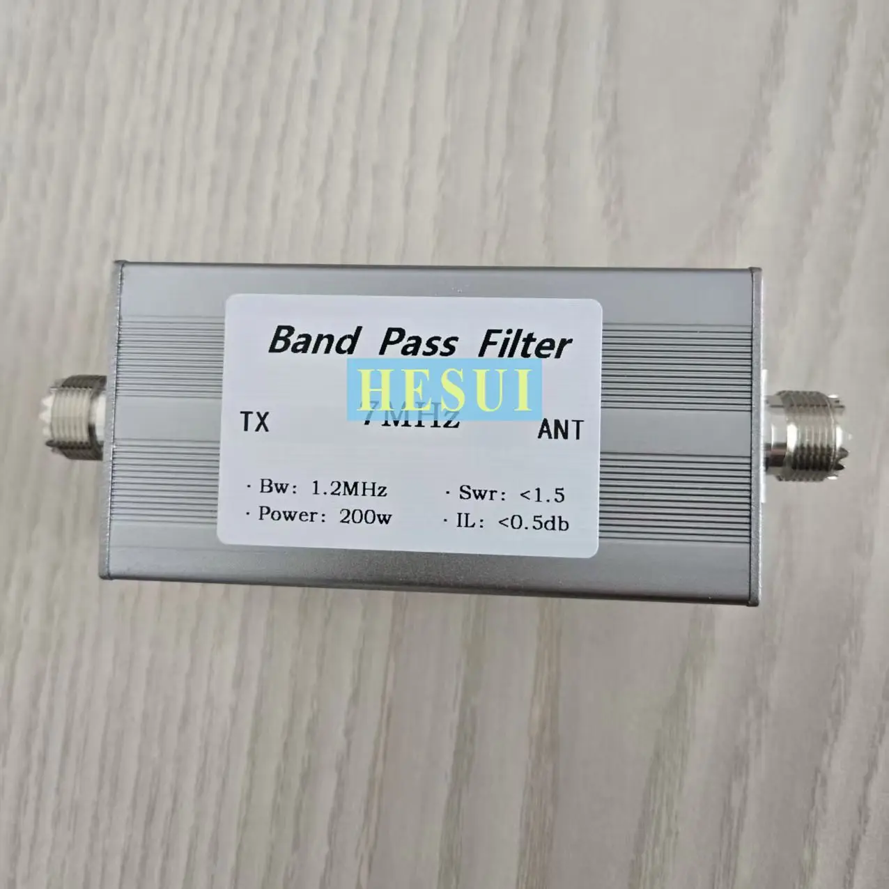 BPF-7M-200WM Bandpass Filter 40m Band M Base, Improved Sensitivity 200w