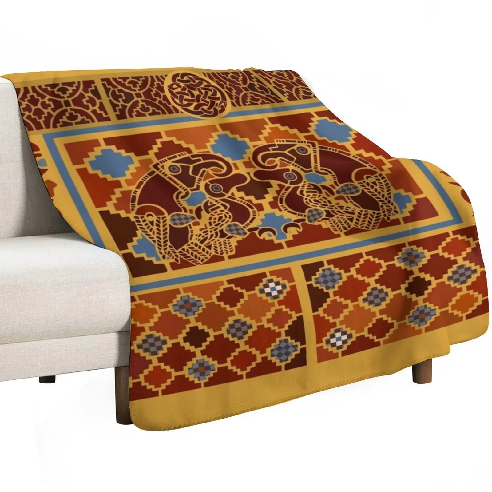 Imagining Sutton Hoo: The Eagles Throw Blanket Shaggy Plush Kid'S anime funny gift for winter Blankets