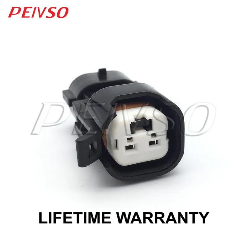 PEIVSO 8pcs Conector Adaptador de Injetor de Combustível Plugue EV1 EV6 EV14 LS1 LS2 LS3 LSX LT1 Swaps Plugue de Chicote para TOYOTA Ford Dodge