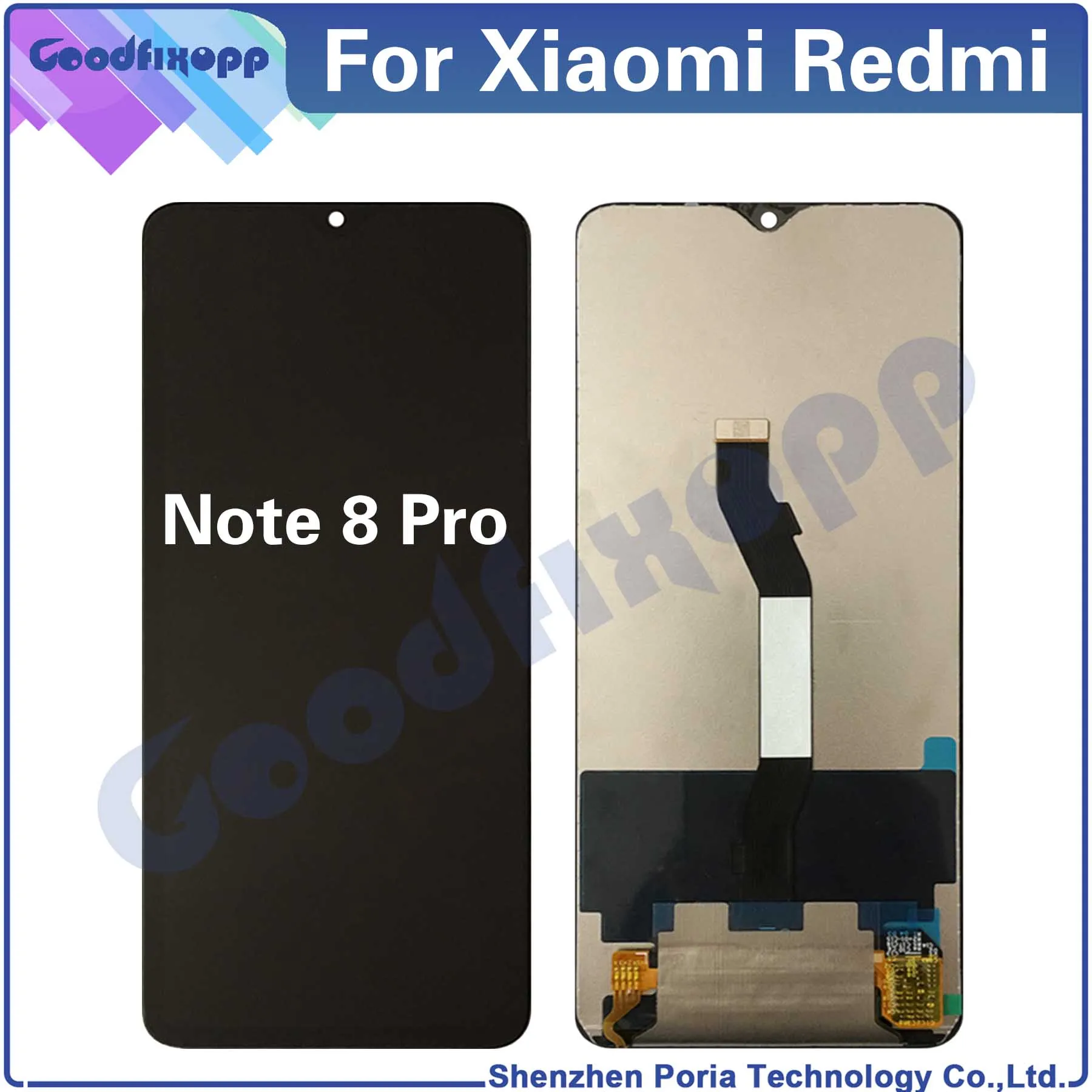 

For Xiaomi Redmi Note 8 Pro LCD Display Touch Screen Digitizer Assembly For Note8Pro Repair Parts Replacement