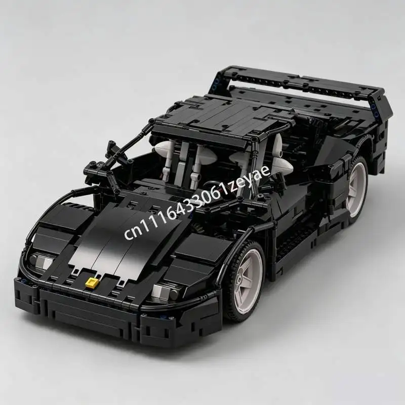 1721PCS 1:10 Scale High Performance Super Sports Car MOC Model Custom Puzzle Technical Assembly Collection Toy Building Blocks