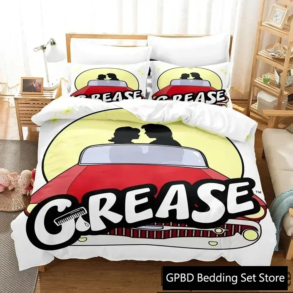 

Luxury New 3D Print Grease Comfortable Duvet Quilt Cover Pillowcase Bedding Set Children Bedroom Decoration Home Textile