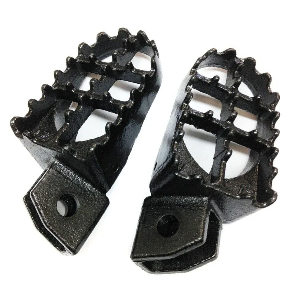 Aftermarket Motocross MX Steel Foot Pegs for Yamaha YZ80 1996-2001 WR250 1991-1997 YZ125 YZ250 1987-1996 WR500 WR200 1992