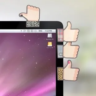 1Pcs Cute Creative Thumb Sticky Note Sticker N Times  Post It Sticky Notes Stationery Kawaii Korean Stationery