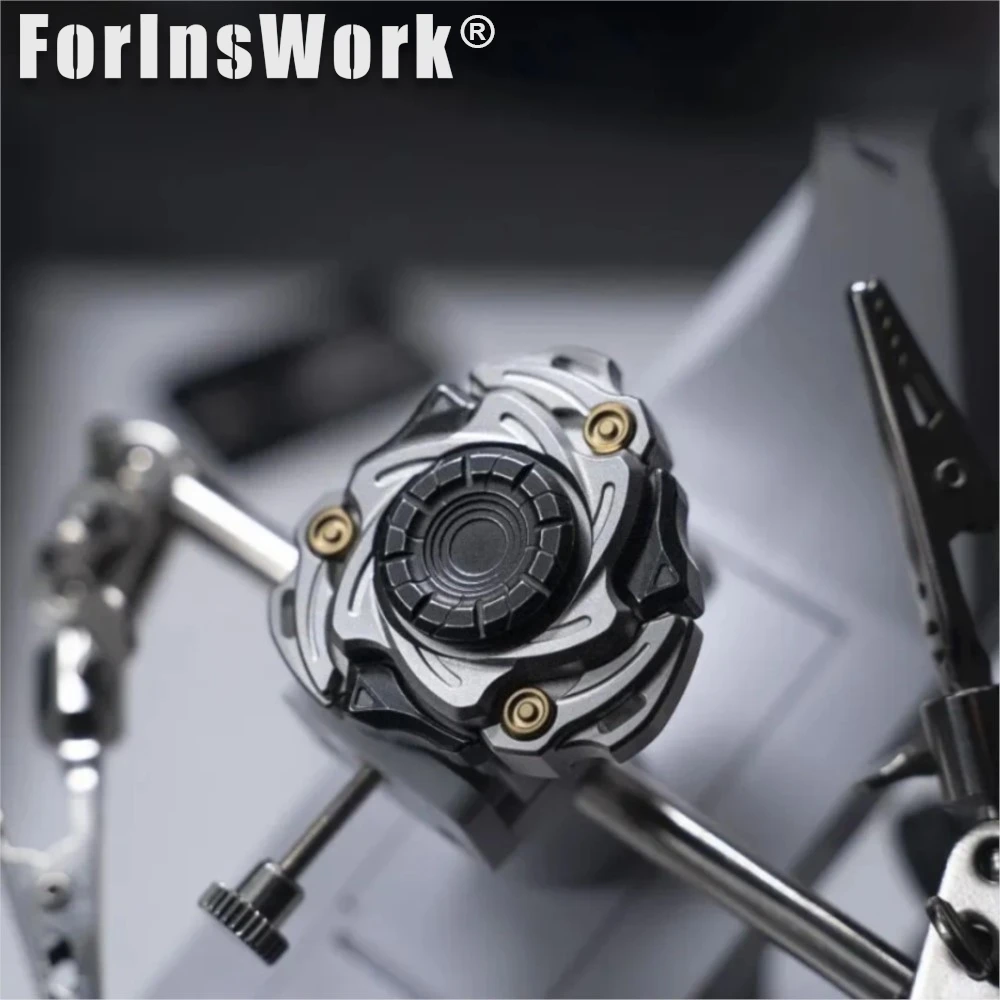 Hope Studio Azure Bird・Jing Mini Stainless Steel Split Armor Spinner Fidget Spinners Fidget Toys