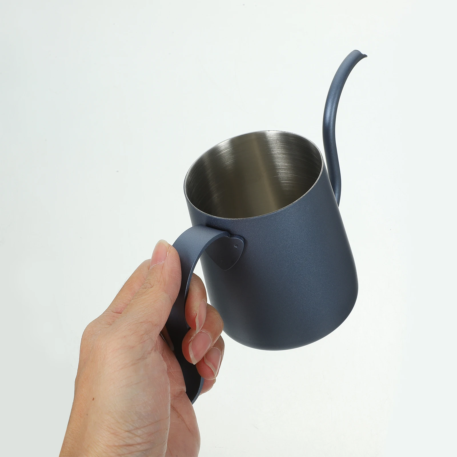 

Stainless Steel Gooseneck Drip Kettle For Tea Home Use Ergonomic Handle Long Spout Camping Household Pot Coffee