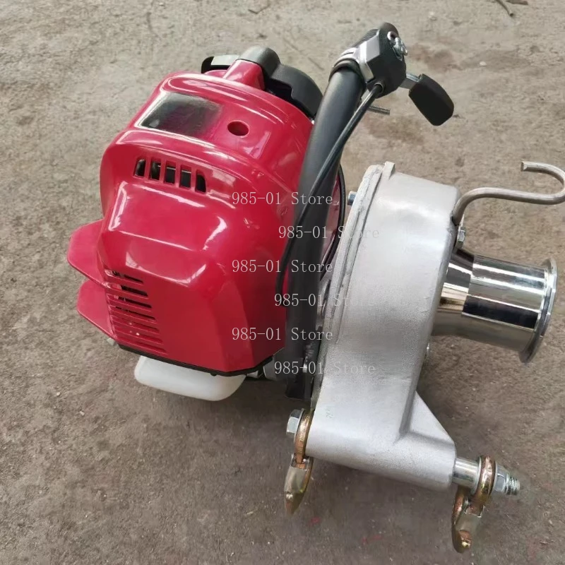 

Small Portable Engine Winch Gas Powered Portable Winch for Outdoor Lifting