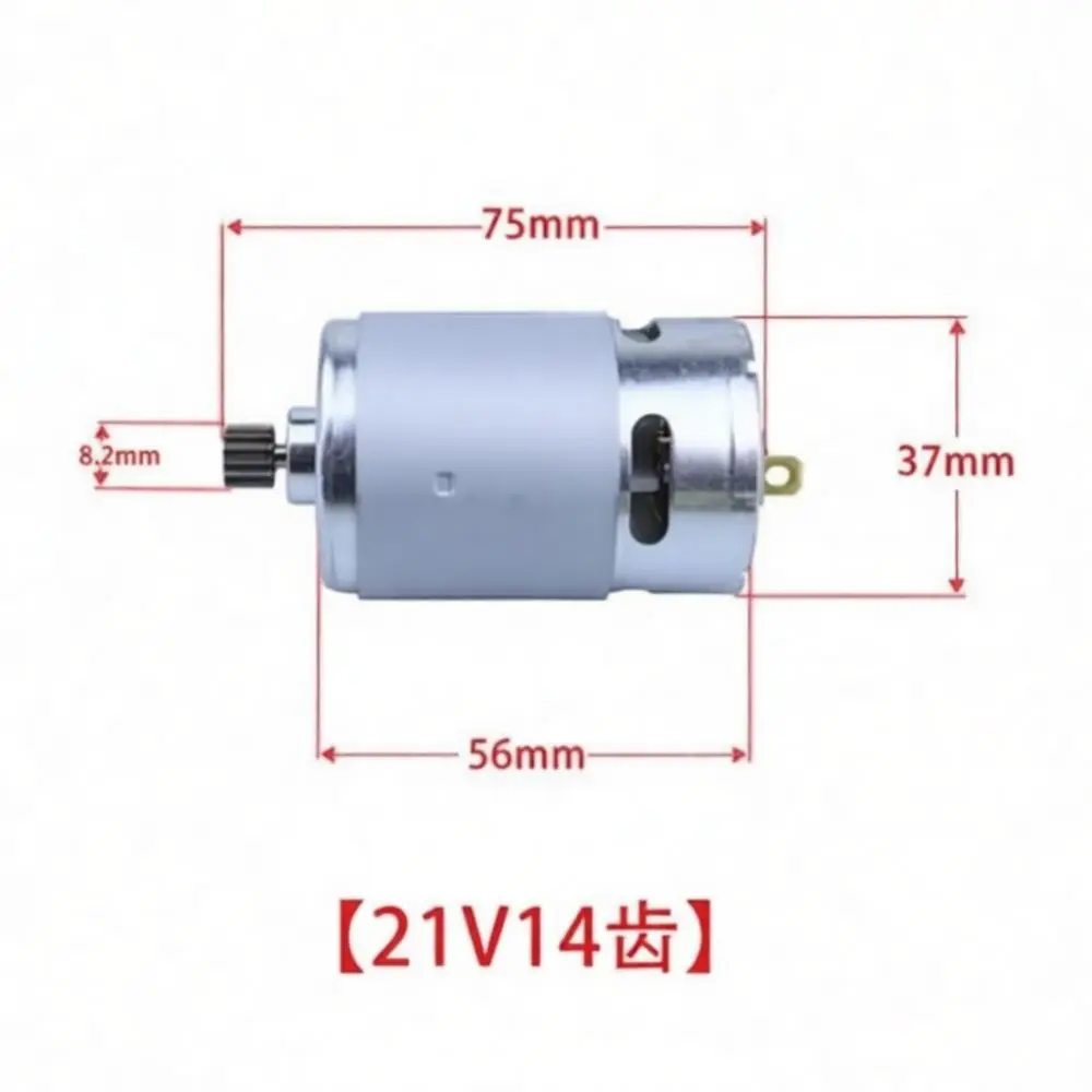 21V 550 Motor For Chainsaw Spare Parts 14T Gear Electric Mini Saw Replacement Power Unit Professional Forestry Tool Repair