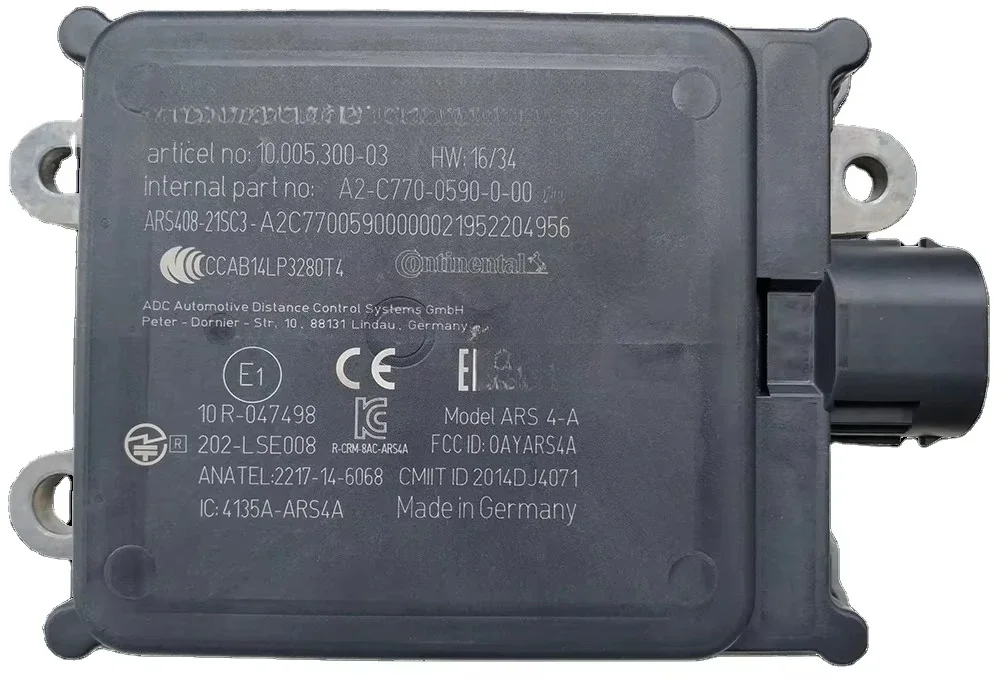 Reliable Small Design Vehicle Distance Loop Detector Long Range Radar Sensor for Car Safety Microwave Multi-Target Detection