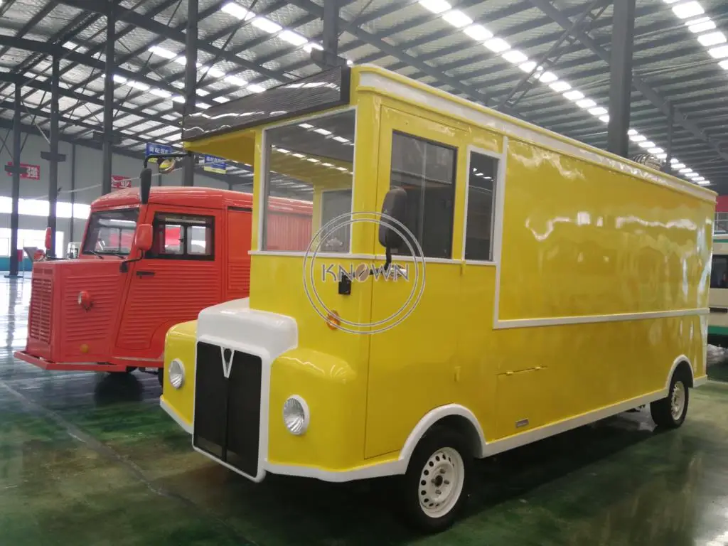 โทรศัพท์มือถือ Tornado Potato Fast รถบรรทุกอาหารสำหรับขาย