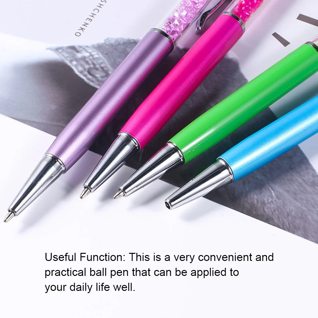 10 Pack Stylus Touch Pens Ballpoint Pen Stationery Writing Tool Purple