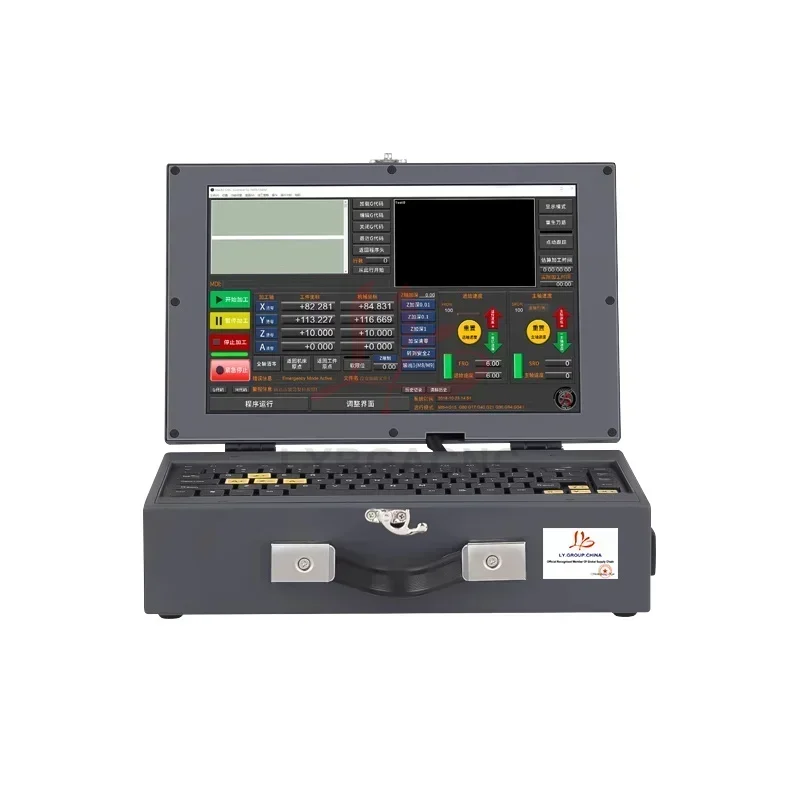 12.1 Inch Industrial Controller Computer with RS232 Serial Port 32G SSD WinXP Preloaded Mach3 Software for Universal CNC Router