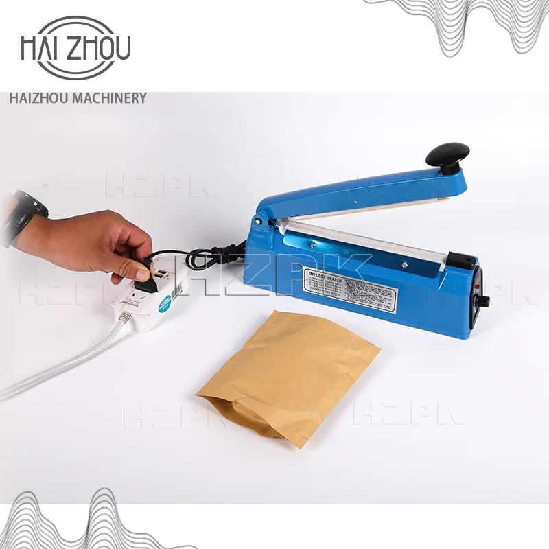 HAIZHOU 300mm Plastic Film Heat Sealer Manual Impulse Bag Sealing Machine for Home and Office PFS-300