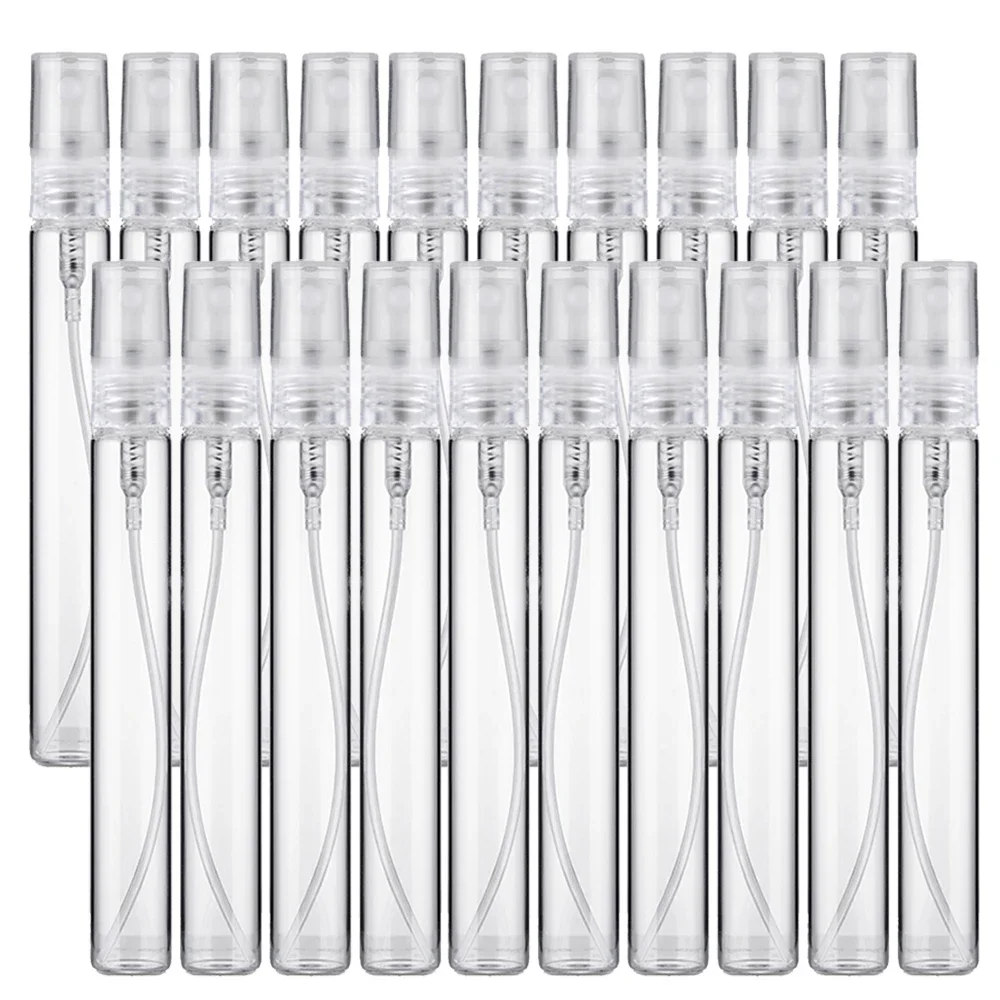 Botella de Perfume Portátil de Vidrio Recargable, Atomizador, Envase de Perfume para Mujer, Bomba de Perfume, Botella de Viaje, 8/16 Piezas