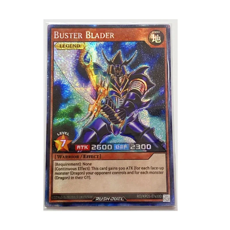 Yu Gi Oh English Rush Duel Blue Eyes White Dragon DIY Toys Hobbies Hobby Collectibles Game Collection Anime Cards