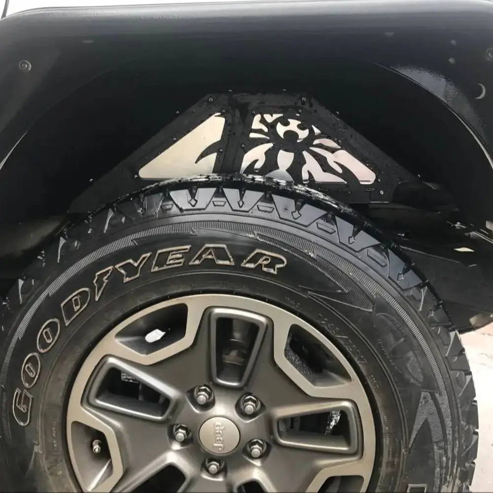 

Для Jeep Wrangler JK 07-17 комплект ракеток заднего внутреннего крыла LANTSUN J256-5