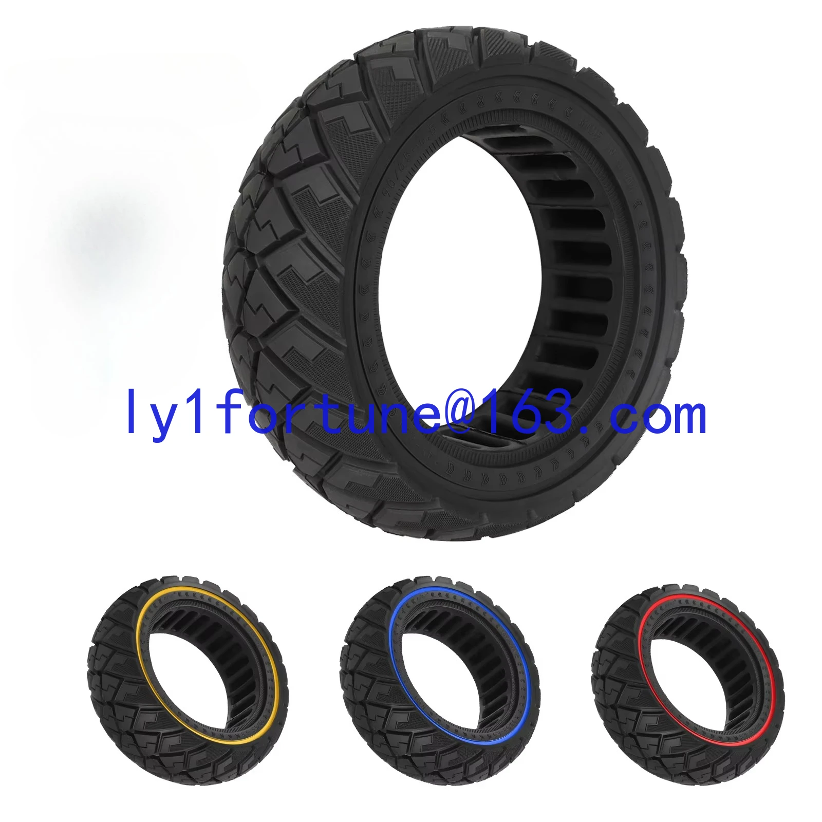 90/65-6 Off-Road Solid Tire Electric Scooter 11 Inch Solid Tire Accessories