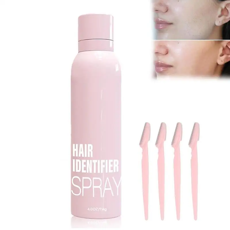 Hair Identification Spray For Face Shaving Painless Hair Remover Armpit Woman Hair Identifier Spray Facial Hair removal