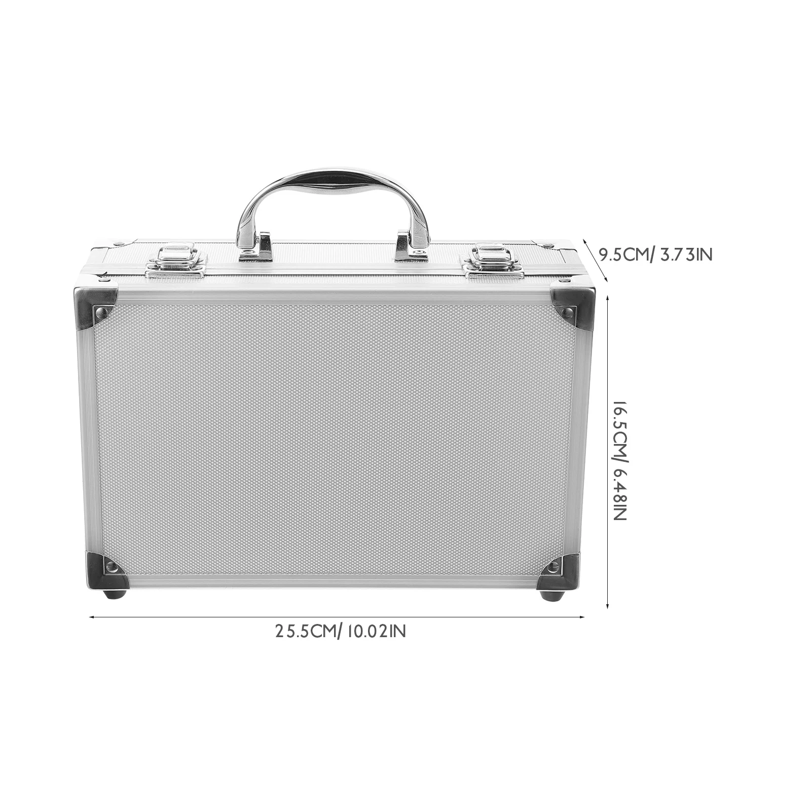 Tool Box Portable Organizer Metal Storage Case Durable Heavy Duty Tools Container for  Home Airplanes Ships