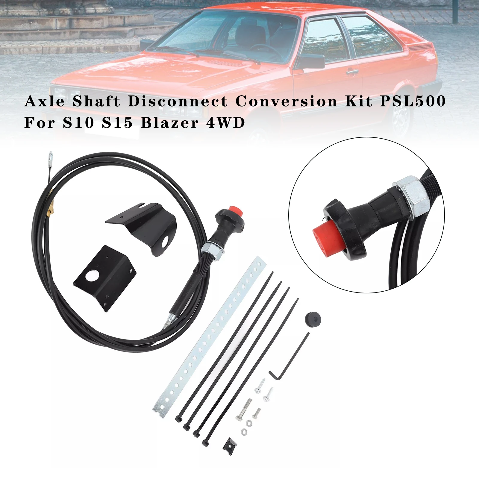 

Axle Shaft Disconnect Conversion Kit PSL500 for S10 S15 Blazer 4WD