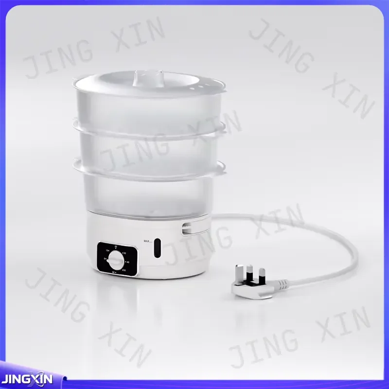 custom for 4 Tier Foldable Clothes Steamer Large Capacity Garment Steam Iron UK EU Plug Portable Fabric Wrinkle Remover