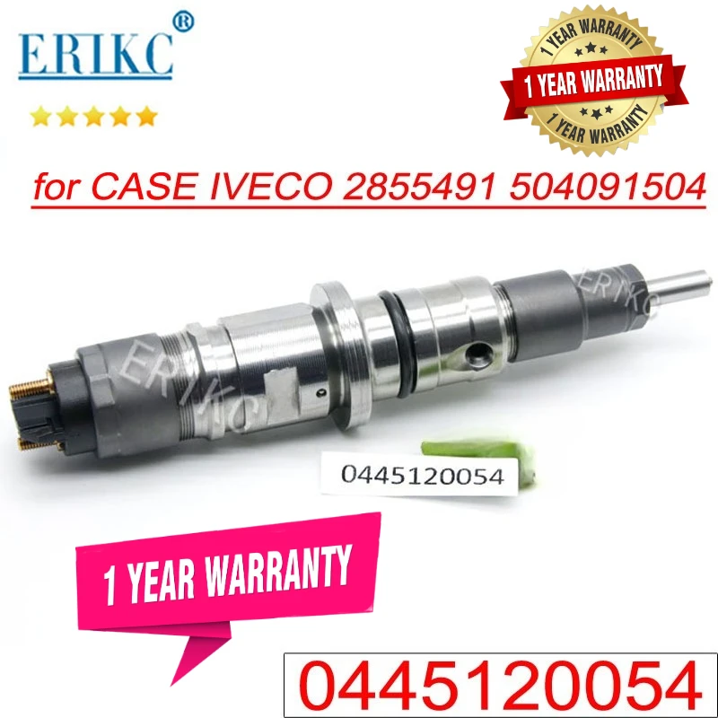 0445120054 NEW Diesel Fuel Injector Assy 0 445 120 054 0986435545 Injection Nozzle for CASE IVECO 2855491 504091504