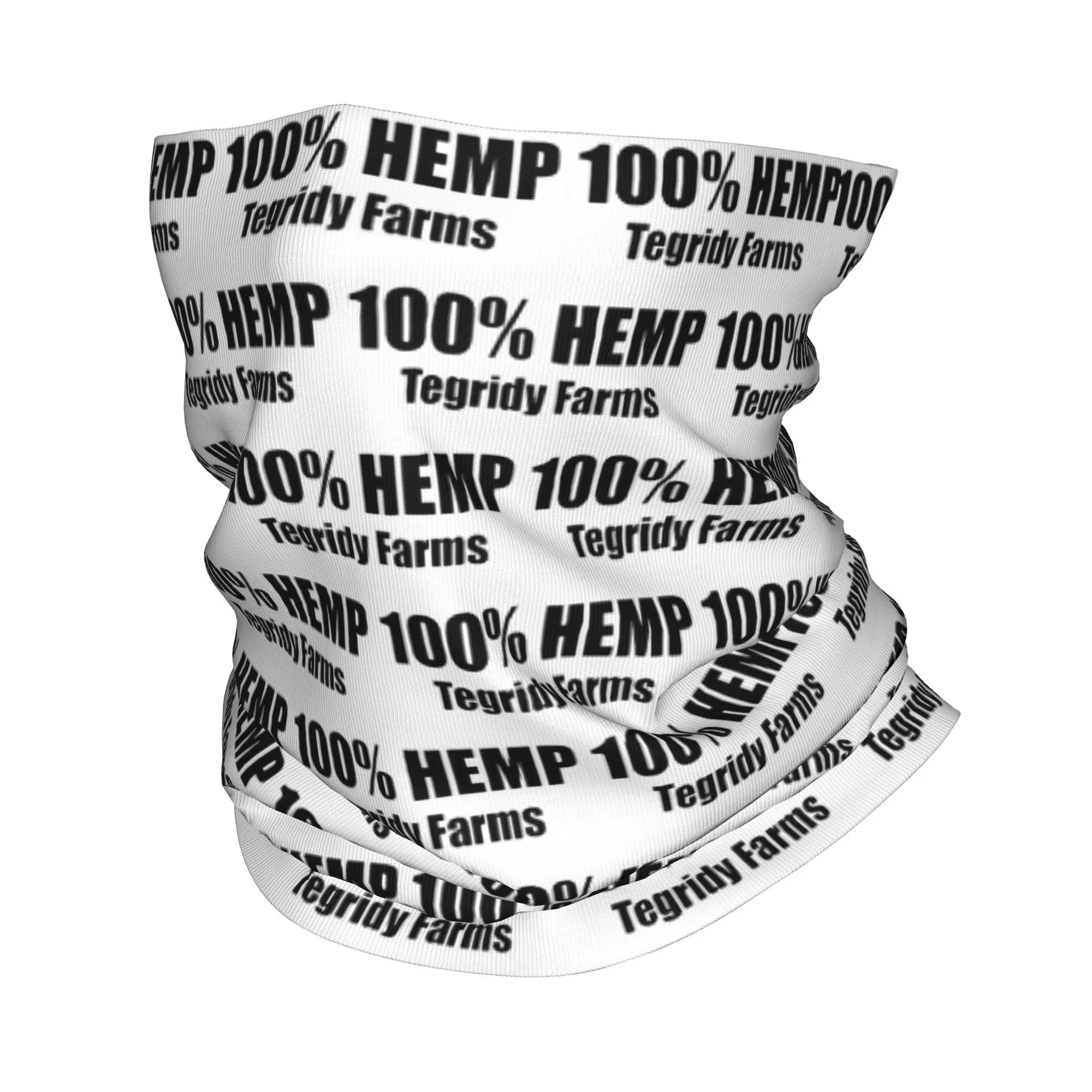 

100% конопля, Tegridy Farms, бандана на шею, шарф с принтом, многофункциональная маска для лица, походная рыбалка для мужчин, женщин, взрослых, весь сезон