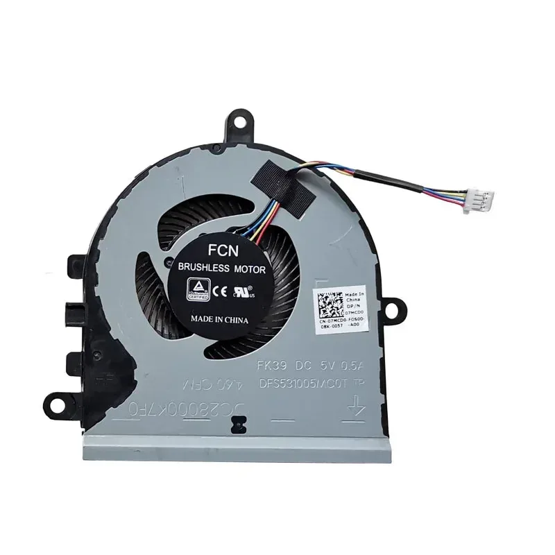 

N New Genuine Laptop Cooler CPU GPU Cooling Fan For Dell Inspiron 15 3501 3505 Vostro 3400 2021 3500 3405 3590 JM