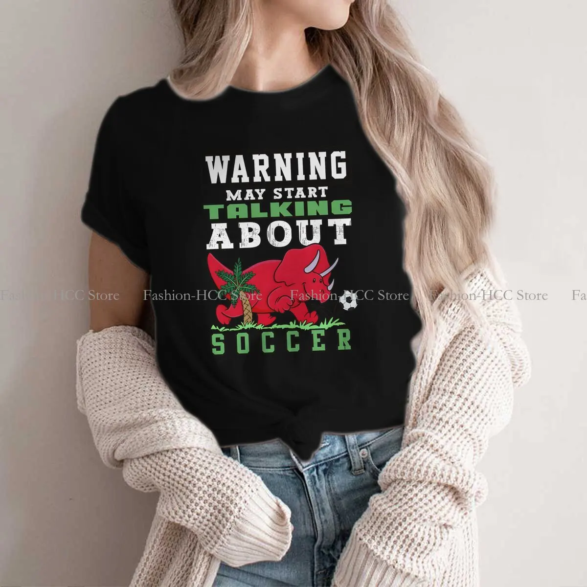 Soccer Polyester TShirts Game Quotes Lover Quotes Print Homme T Shirt