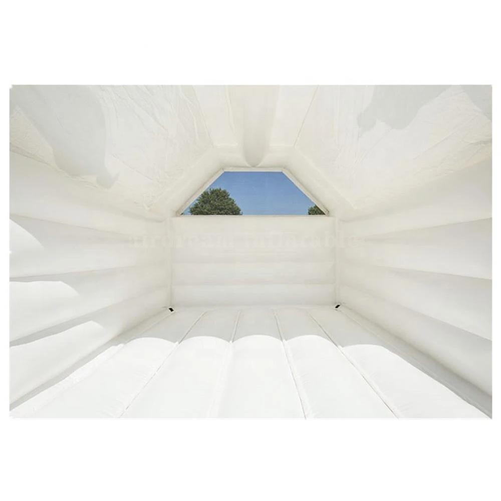 White Wedding Inflatable Bouncy Castle Bounce House Jumper New Model 4m/5m Inflatables Jumping Castles Bouncer