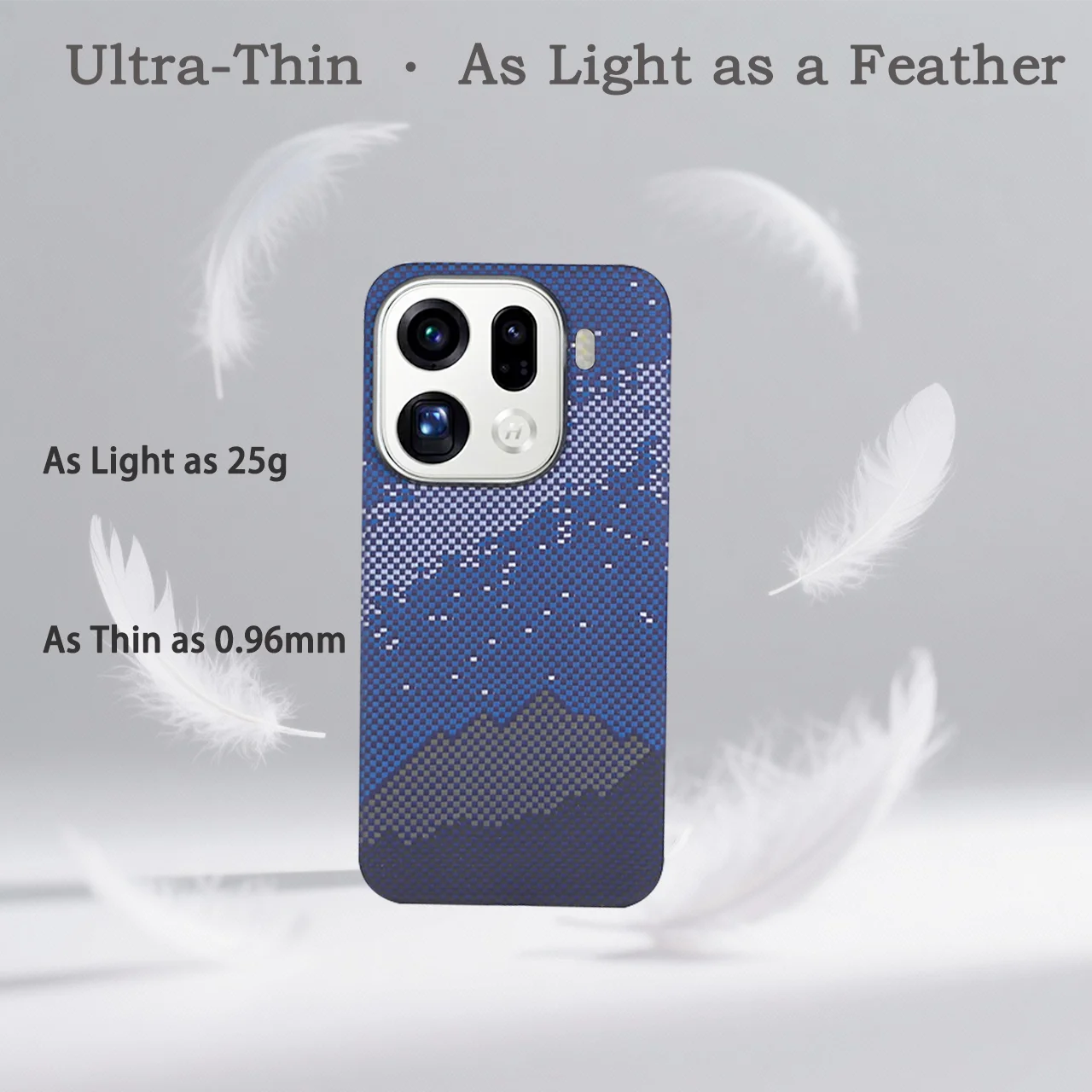 حافظة من ألياف الأراميد لهاتف OPPO Find X9 Pro حافظة من ألياف الكربون X9 غطاء هاتف 600D رفيع للغاية من ألياف الأراميد 9pro حافظة قابلة للطي #3