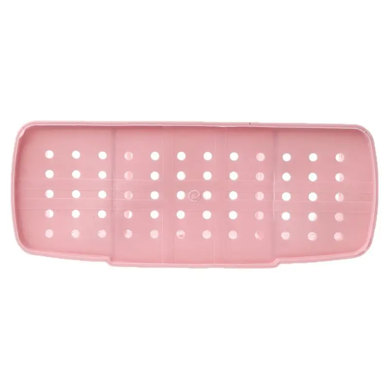 F92B Kitchen Draining Cage Cage Countery Carlements Spoon Holder Box Laster Plastic