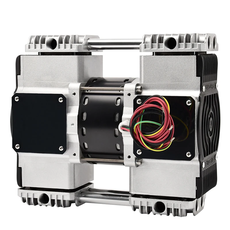 110V 800W Portable Electric Oil-Free Piston Vacuum Pump High Pressure 8.3KPa 480L/min Air Compressor Pump Machine Motor Support
