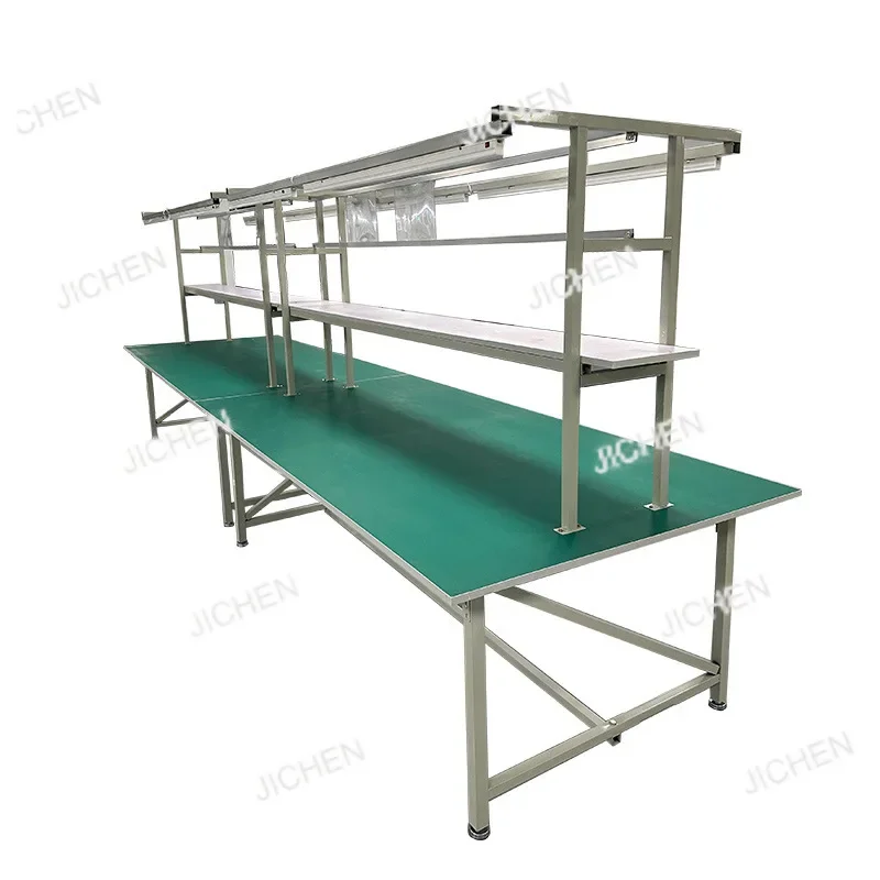 HUNAN Electrostatic Double-sided Workbench Workshop Assembly Line Console Electronic Products