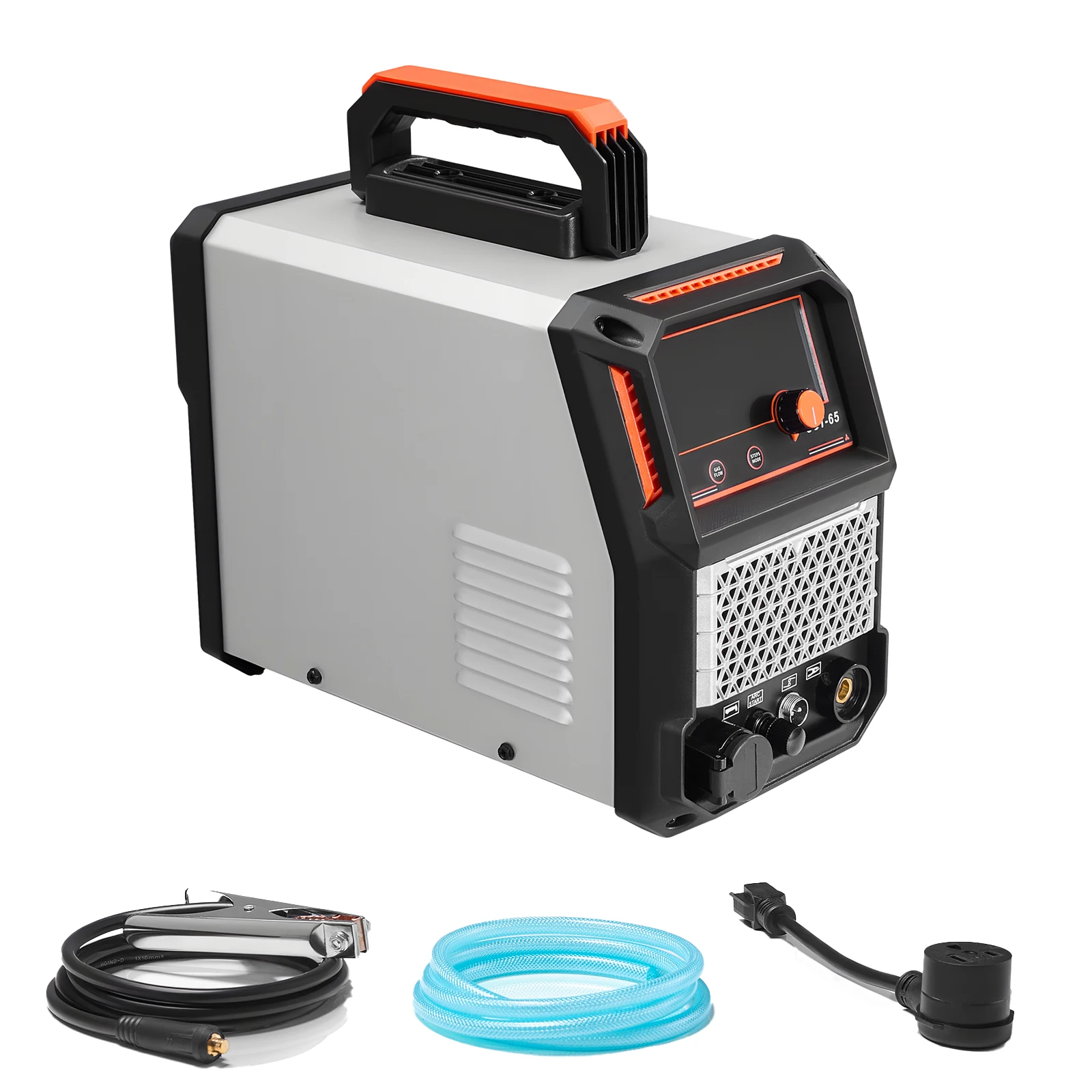 

SucceBuy Plasma Cutter Non-Touch Pilot Arc Plasma Cutting Machine with 2T/4T Function & Adjustable PA/PT Time for Home Repairs