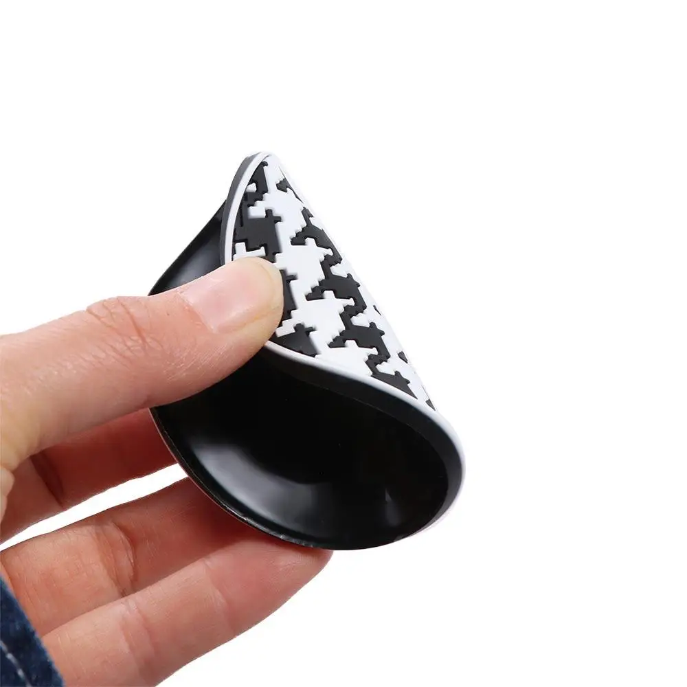 

Houndstooth Flower Coaster Heat Resistance Anti-skid Car Water Cup Pad Waterproof Non-slip Auto Cup Holder Car Interior