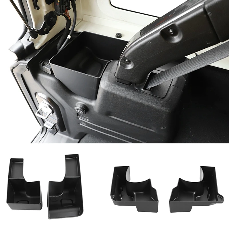 Car Rear Trunk Side Storage Box Container Holder Stowing Tidying for JK 2011-2017