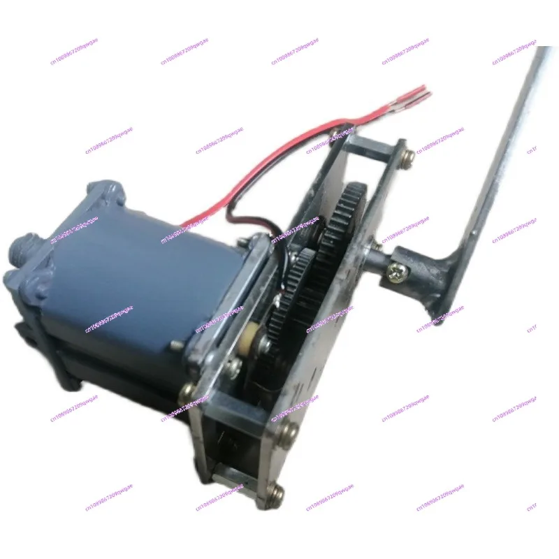 Used Old Magnet Telephone Generator Hand Crank Alternator 220v 80 Watt Speed Increasing Gearbox