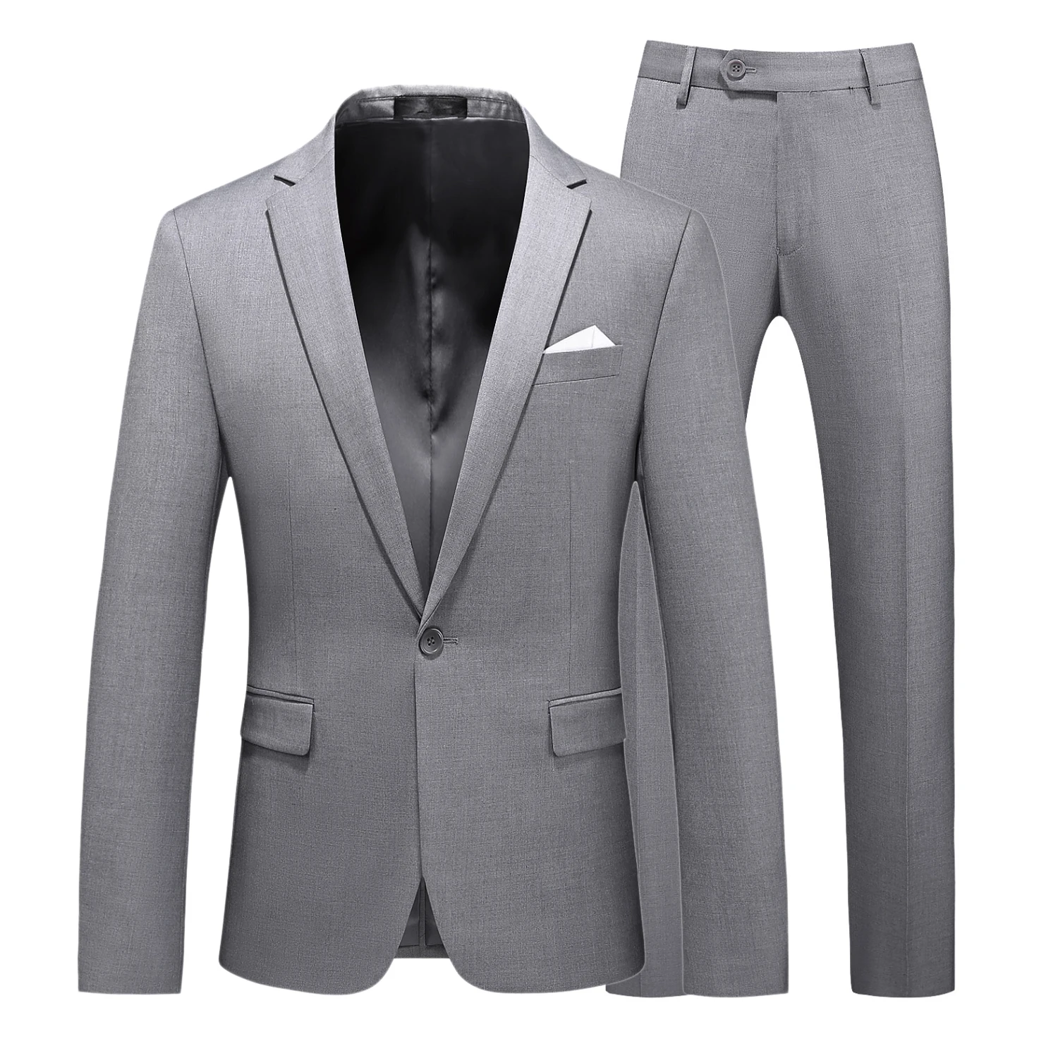 

Plus Size 6XL-M New Fashion Men Suits With Pants Formal Groom Wedding Slim Fit Tuxedo Dress Jackets Pants Homme 2 Pieces Set