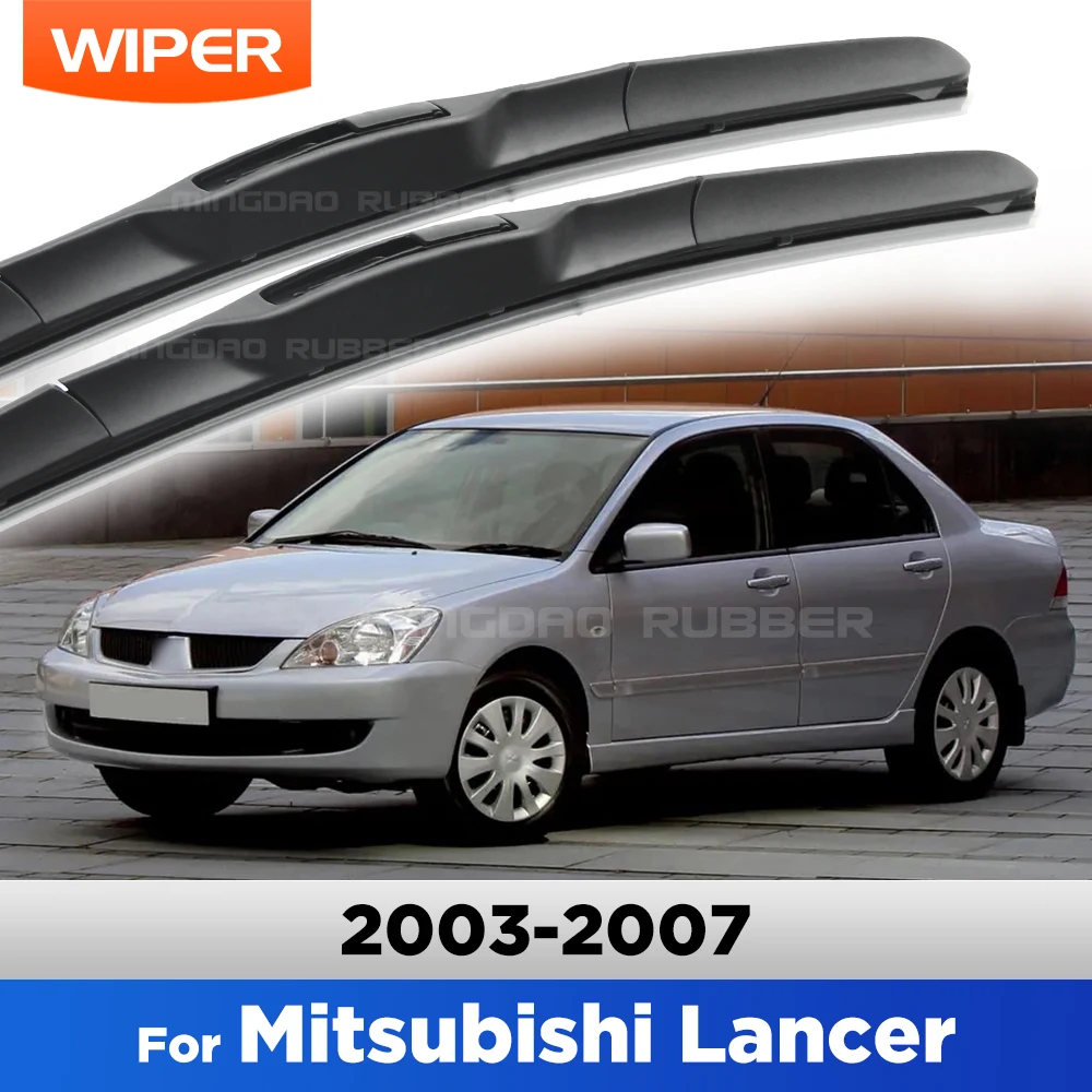 

CREATROAD Front Wiper Blades For Mitsubishi Lancer 2003-2007 2004 2005 2006 Windshield Wiper Windscreen Window Brush 24"+18"