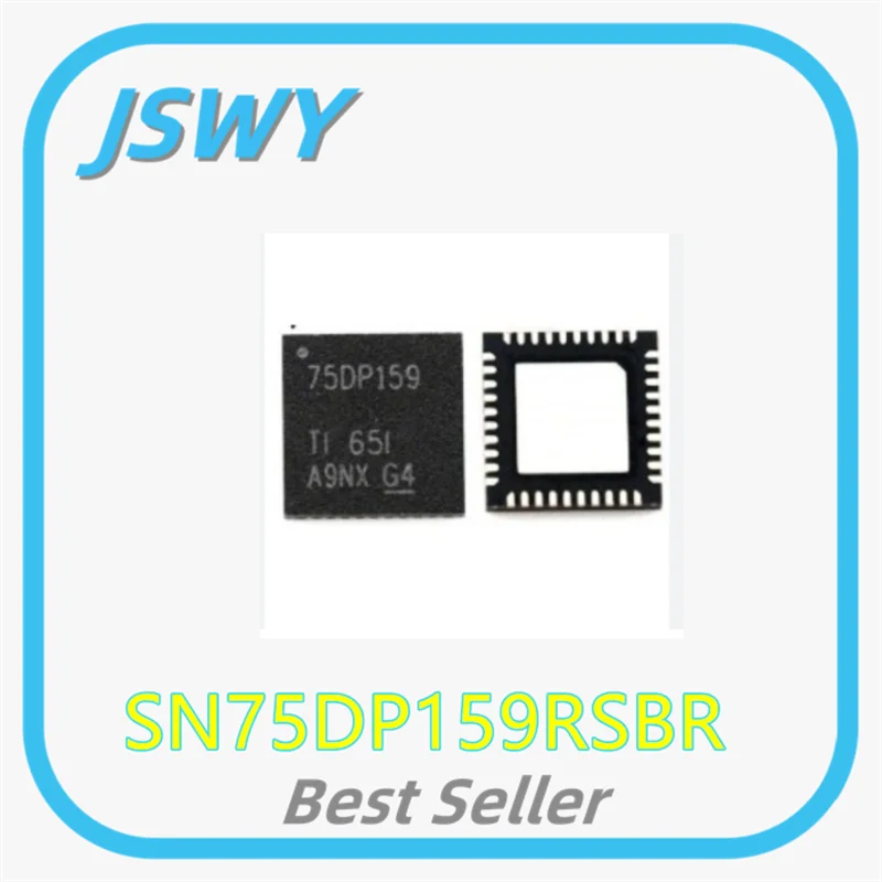 (3/30 pieces) SN75DP159RSBR Silkscreen 75DP159 WQFN-40 Package Deserializer Chip IC Brand New Original