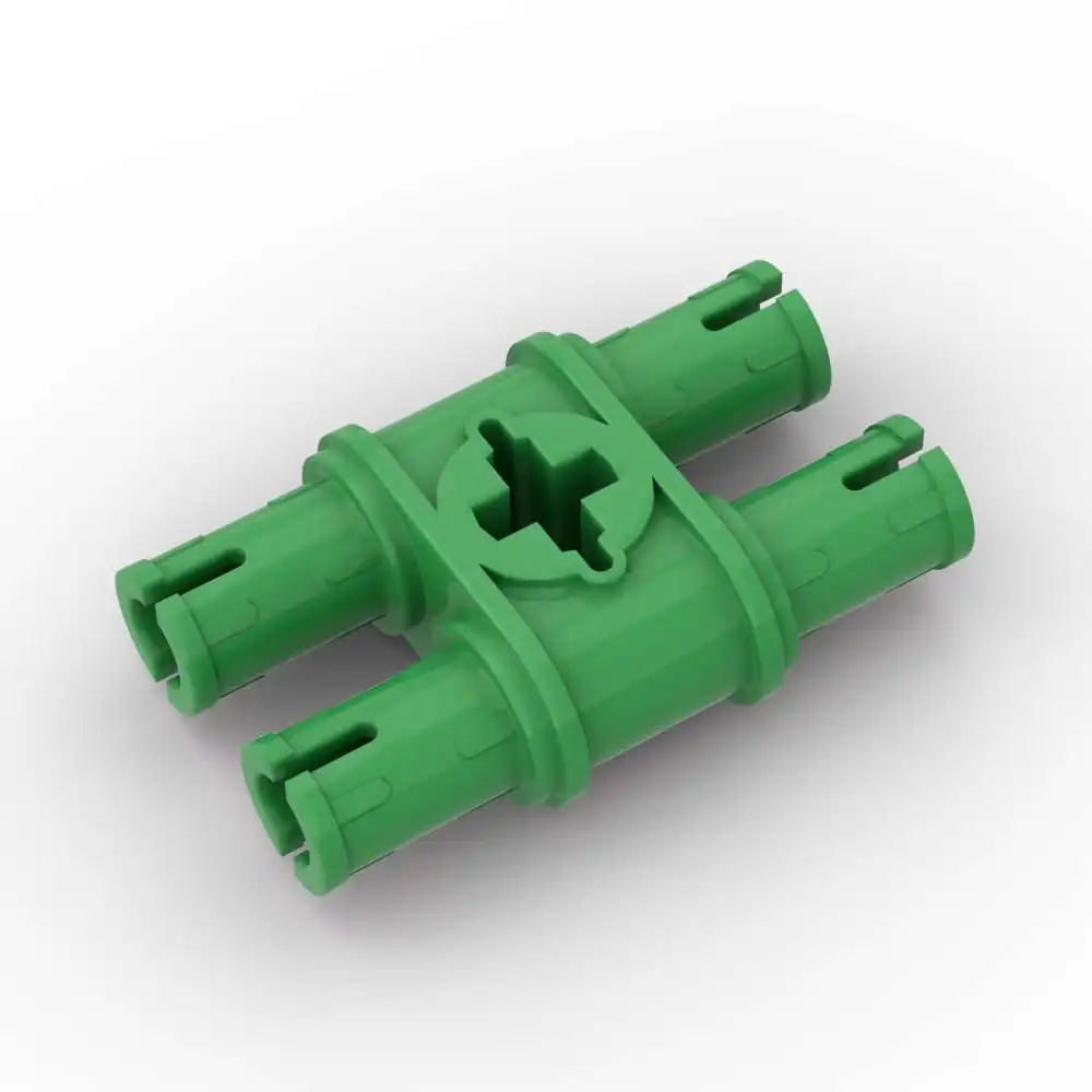 

MOC 10 шт. 32138-контактный двойной с отверстием для оси, строительные блоки, высокотехнологичные кирпичные частицы, развивающие игрушки для сборки, подарки на день рождения для детей