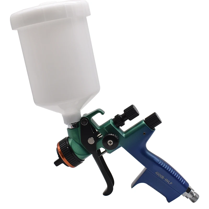 Pistola a spruzzo HVLP 4000B di alta qualità 1.3mm Spruzzatore professionale Vernice Aerografo Riparazione Pistola a vernice spray Aerografo per la verniciatura di auto