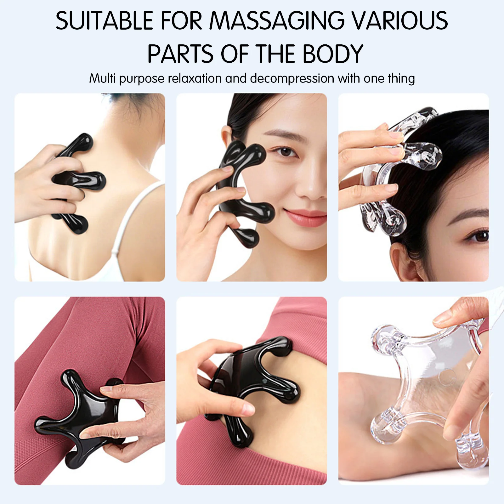 

Pentagram Relax Massage Ball Body Muscle Massage Relaxation Massage Ball for Back Shoulder Pain Relief