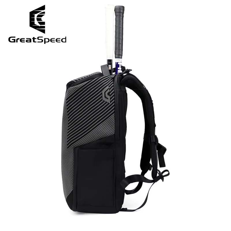 GreatSpeed Tennis Racquet Backpack Men Women 2R Squash Badminton Pickleball Padel Tennis Bag Portable Tennis Sporting Backpack