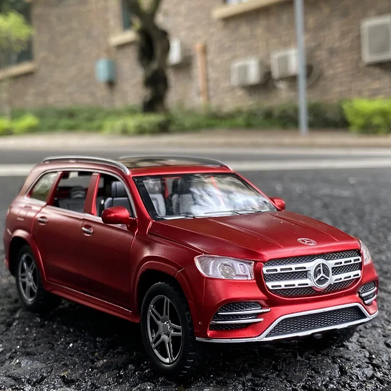 2020 New Arrival 1:32 GLS 580 Simulation Alloy Toy Cars Diecast Pull Back SUV Car Model Children Toys Vehicles Gift V166Fashion