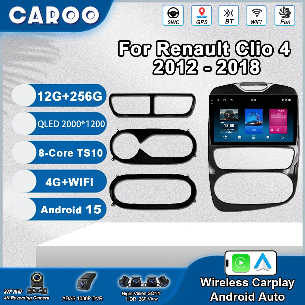 

Android 15 Car Radio For Renault Clio 4 2012 2013 2014 2015 2016 2017 2018 Auto Wireless Carplay Android Auto Multimedia Player