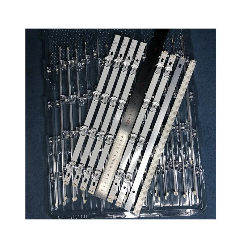8 أجزاء/وحدة LED قطاع 8 مصباح ل 390HVJ01 Lnnotek Drt 3.0 39 "39LB561V 39LB5800 39LB561F