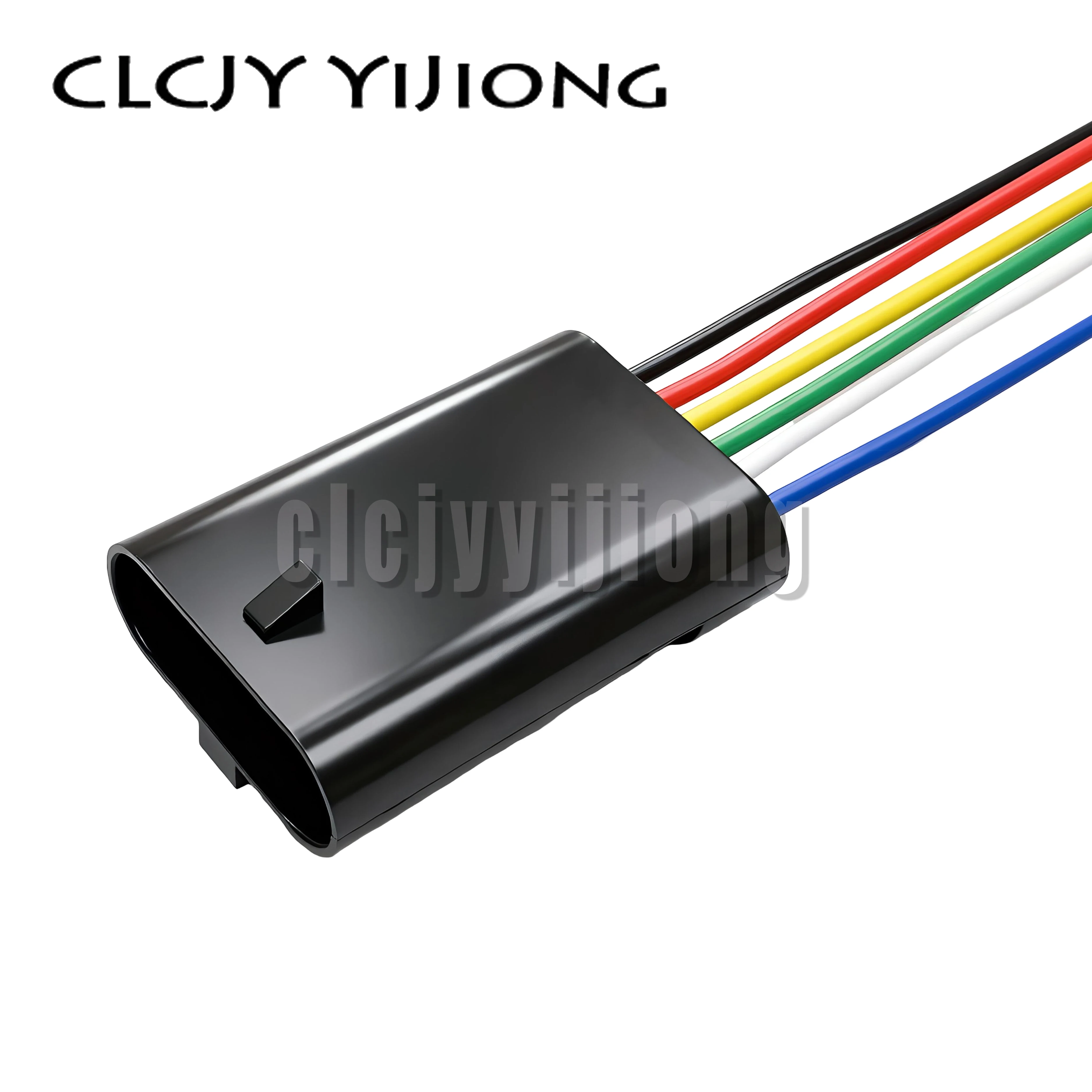 6 pin automotive connectors accelerator pedal wire harness plug 12066317 12162261 for cummins sinotruk