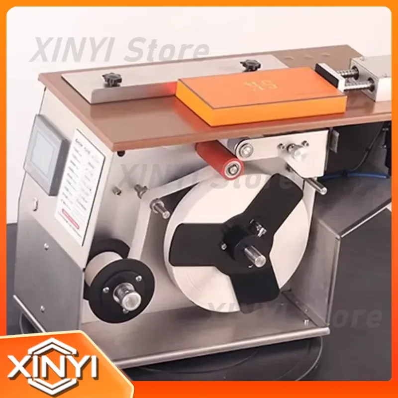 for Automatic Right Angle Labeling Machine Sealing Machine Self-Adhesive Trademark Transparent Label Box 90 Degree Corner